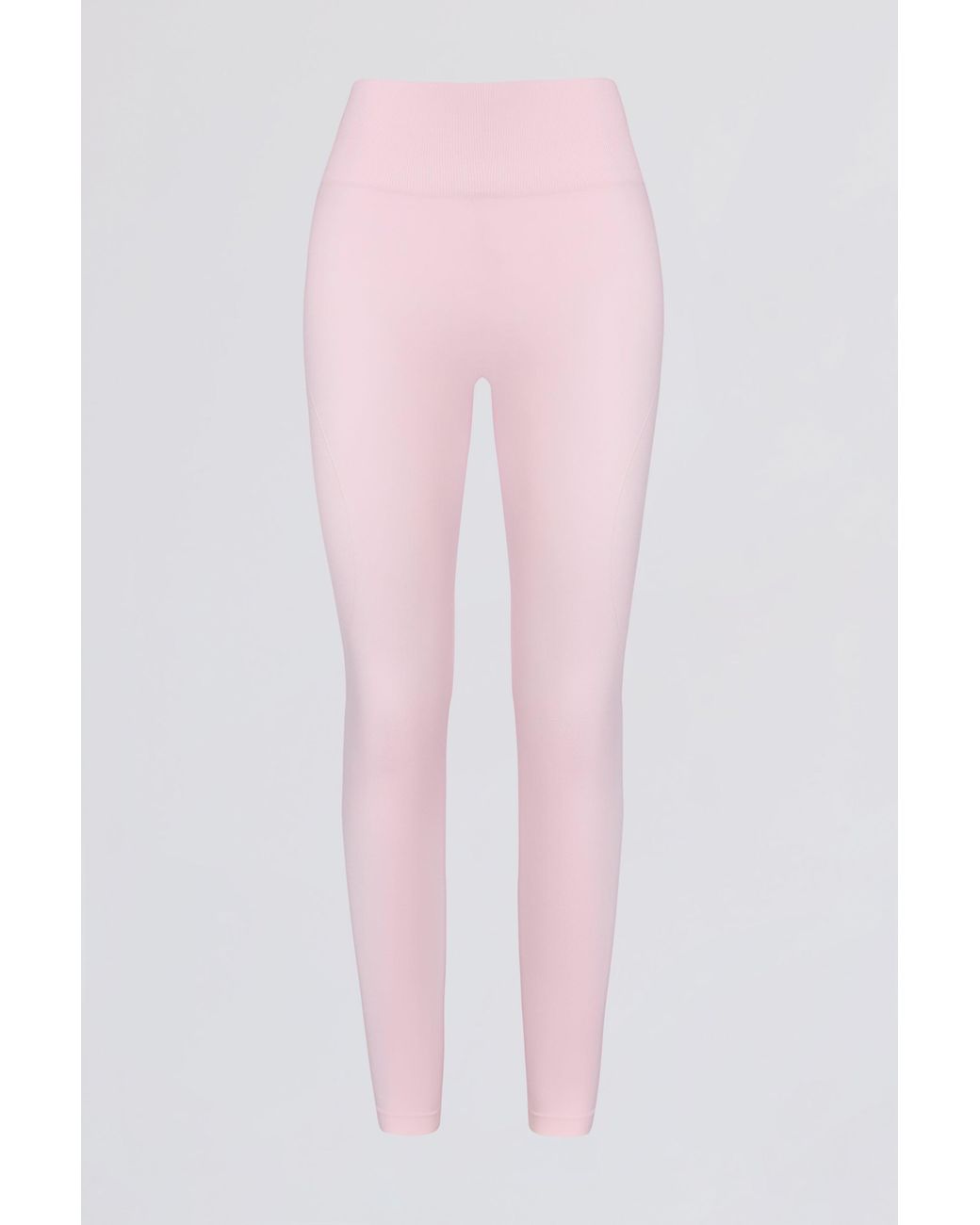BO+TEE Pink Super Sculpt Seamless High-Waist Leggings