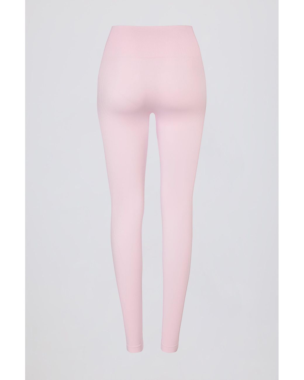 BO+TEE Pink Super Sculpt Seamless High-Waist Leggings