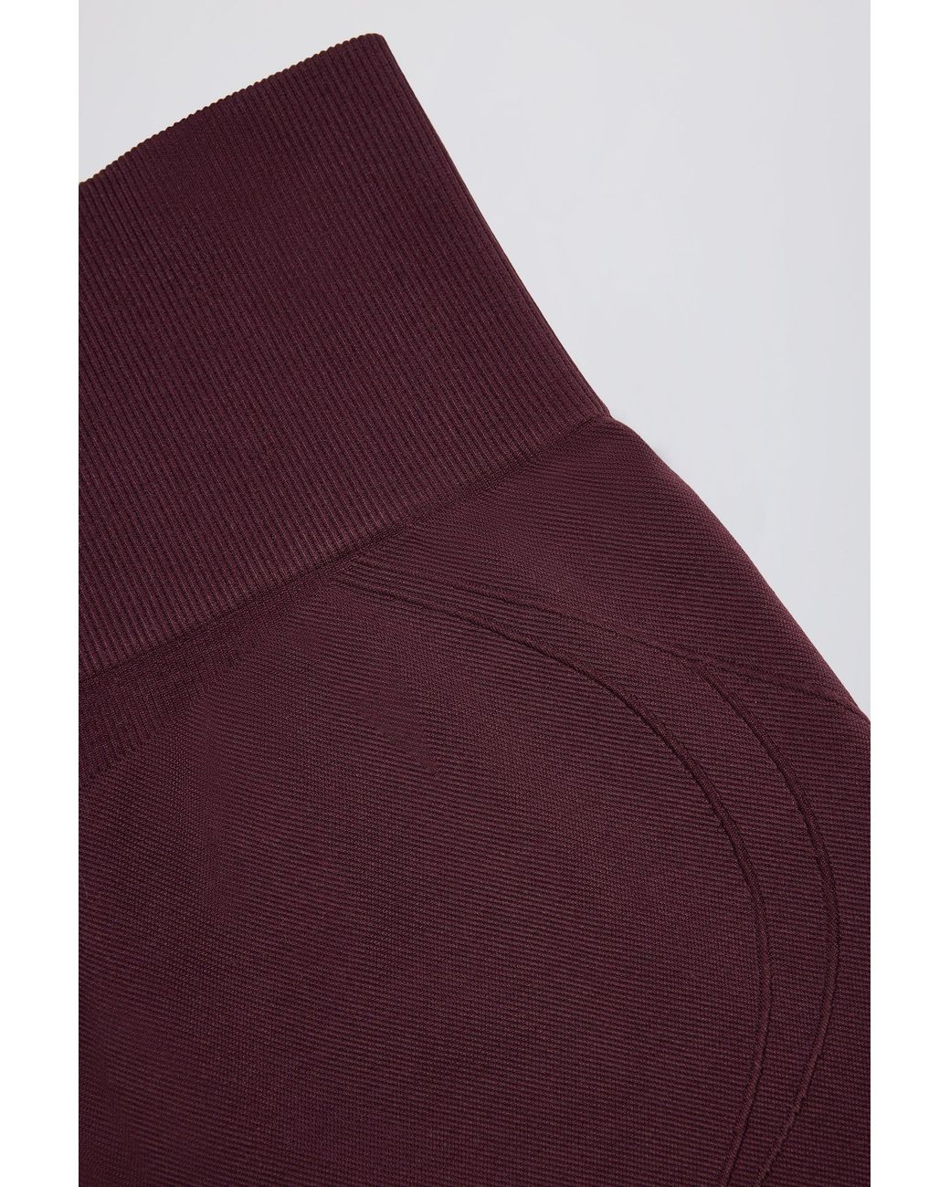 BO+TEE Red Super Sculpt Seamless Mini Shorts