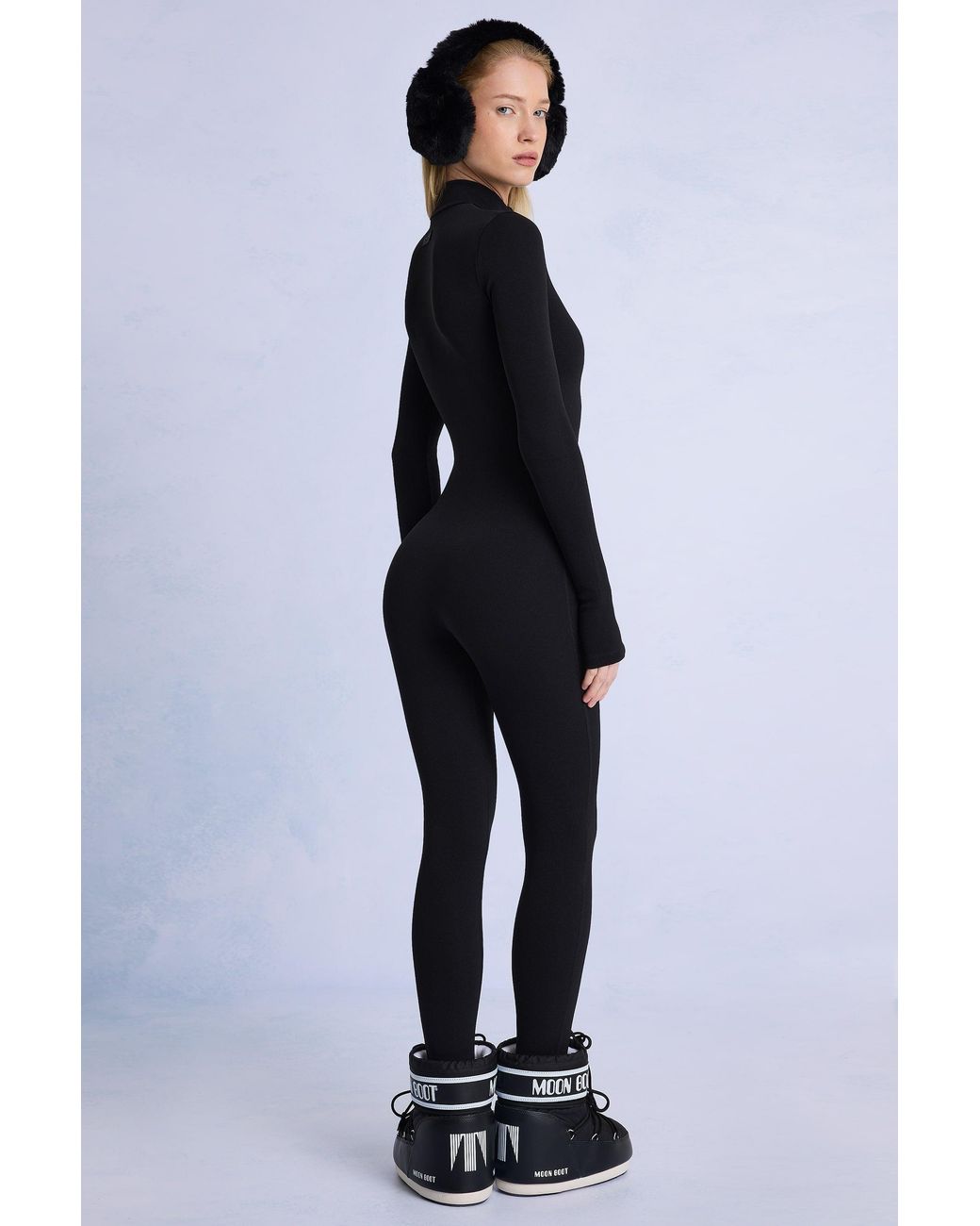 BO+TEE Black Thermal Base-Layer Jumpsuit