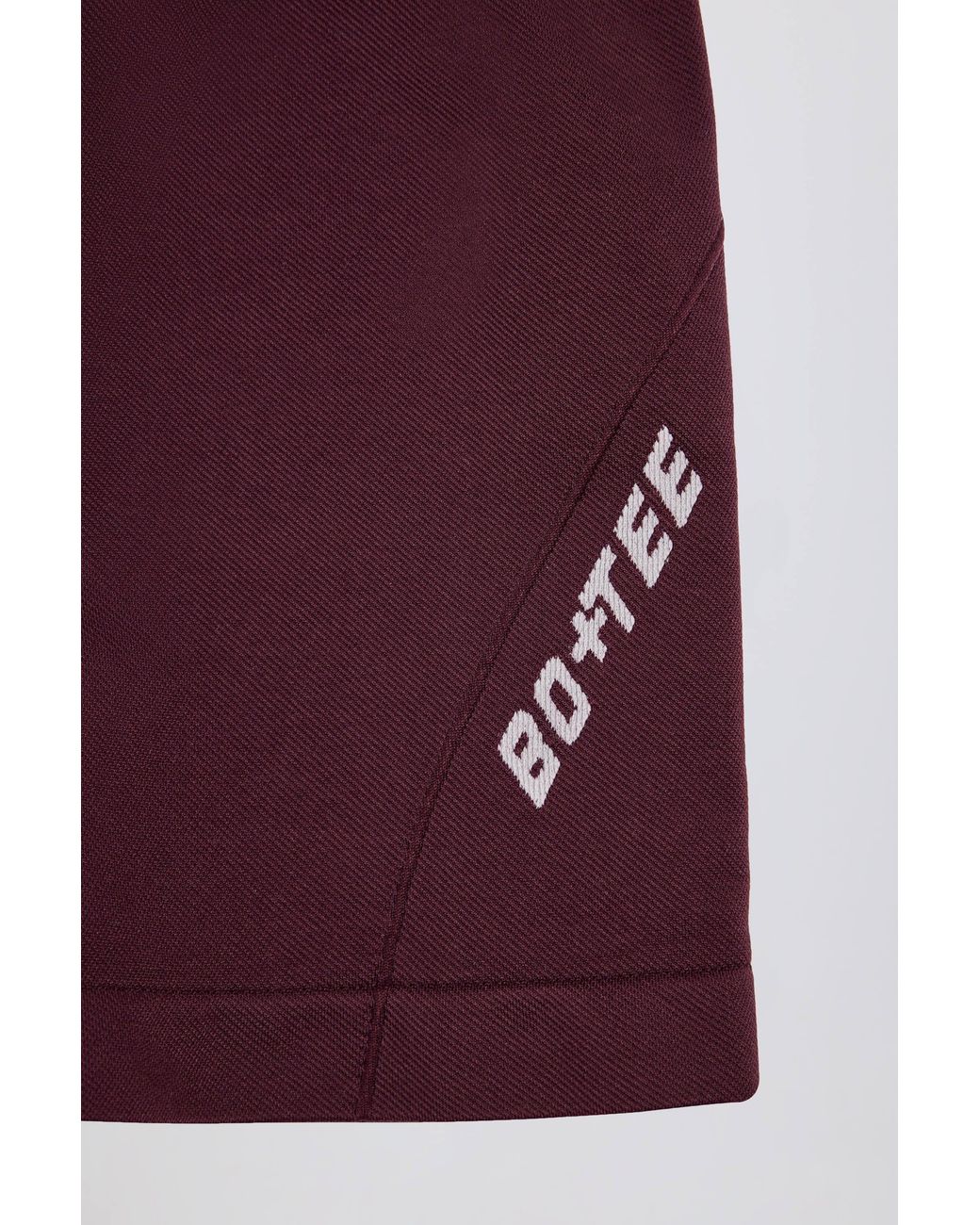 BO+TEE Red Super Sculpt Seamless Mini Shorts