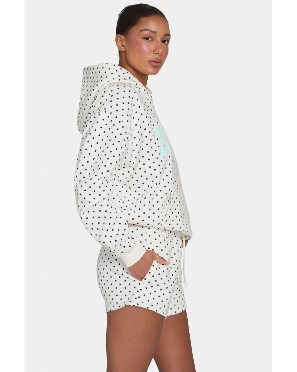 BO+TEE White Sweat Shorts