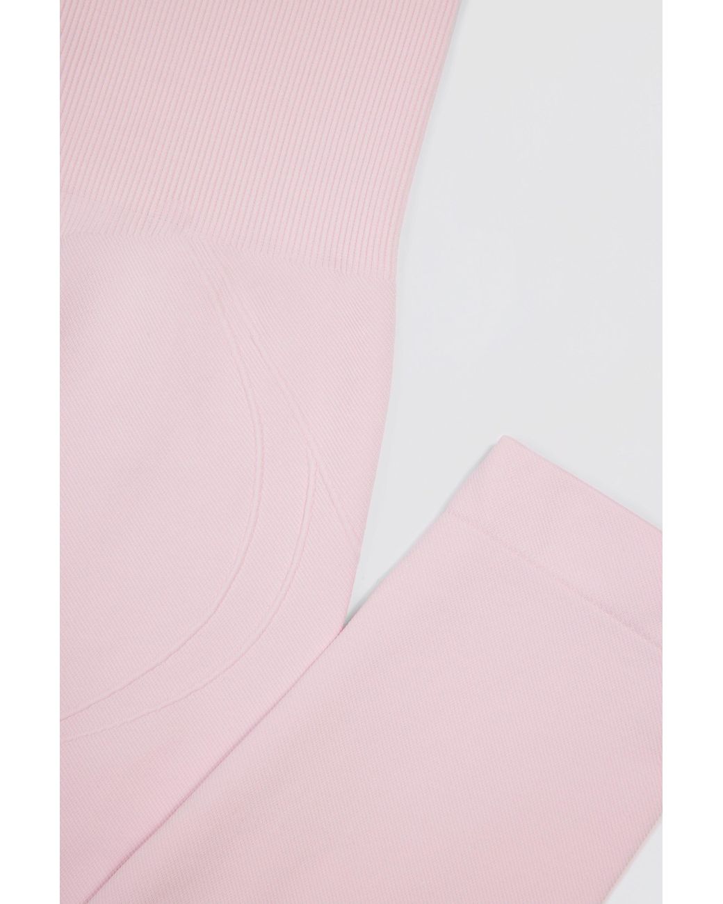 BO+TEE Pink Super Sculpt Seamless High-Waist Leggings