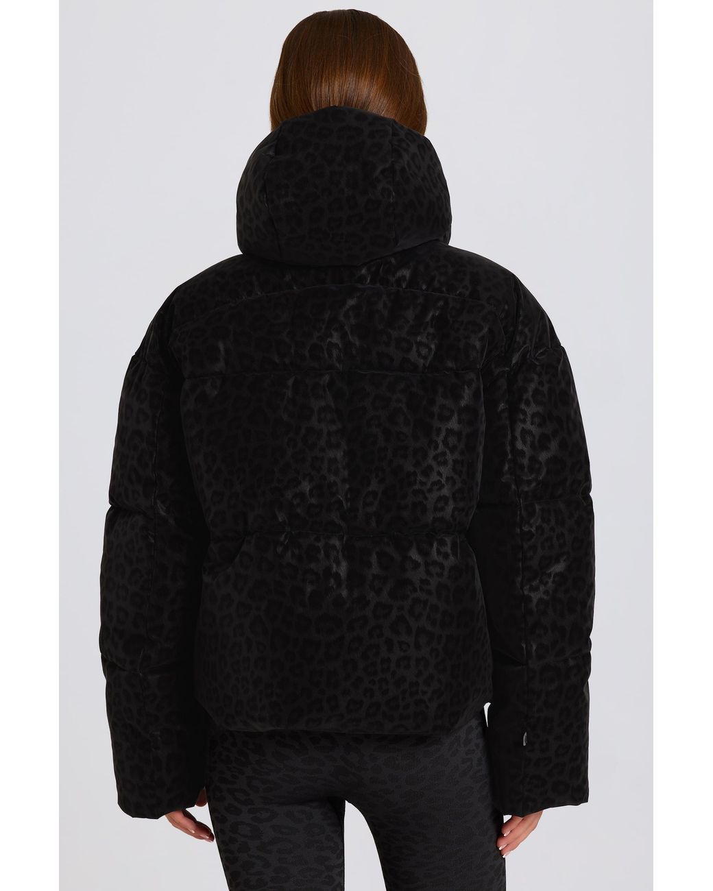 BO+TEE Black Waterproof Cropped Oversized Ski Jacket
