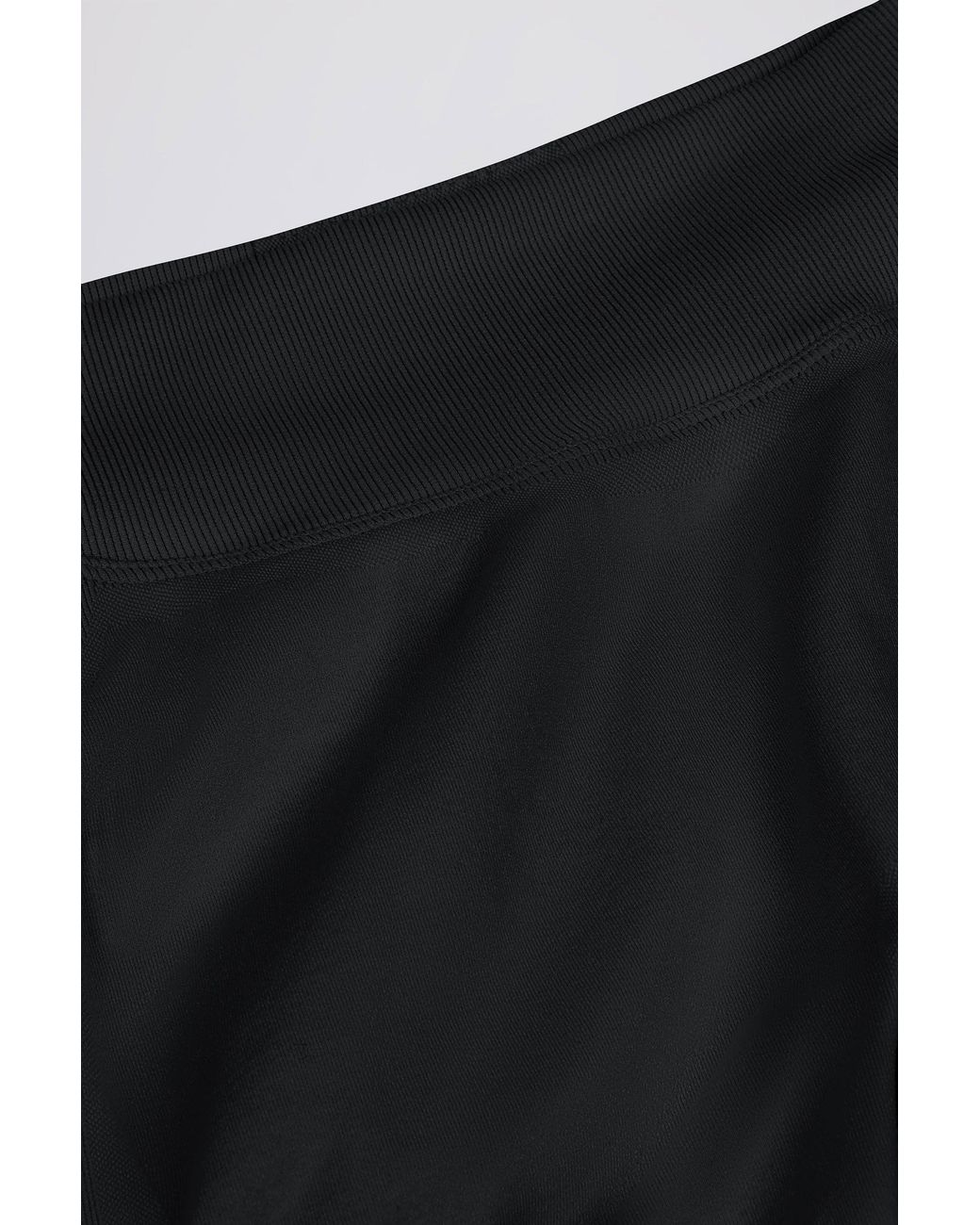 BO+TEE Black Define Luxe Mini Shorts