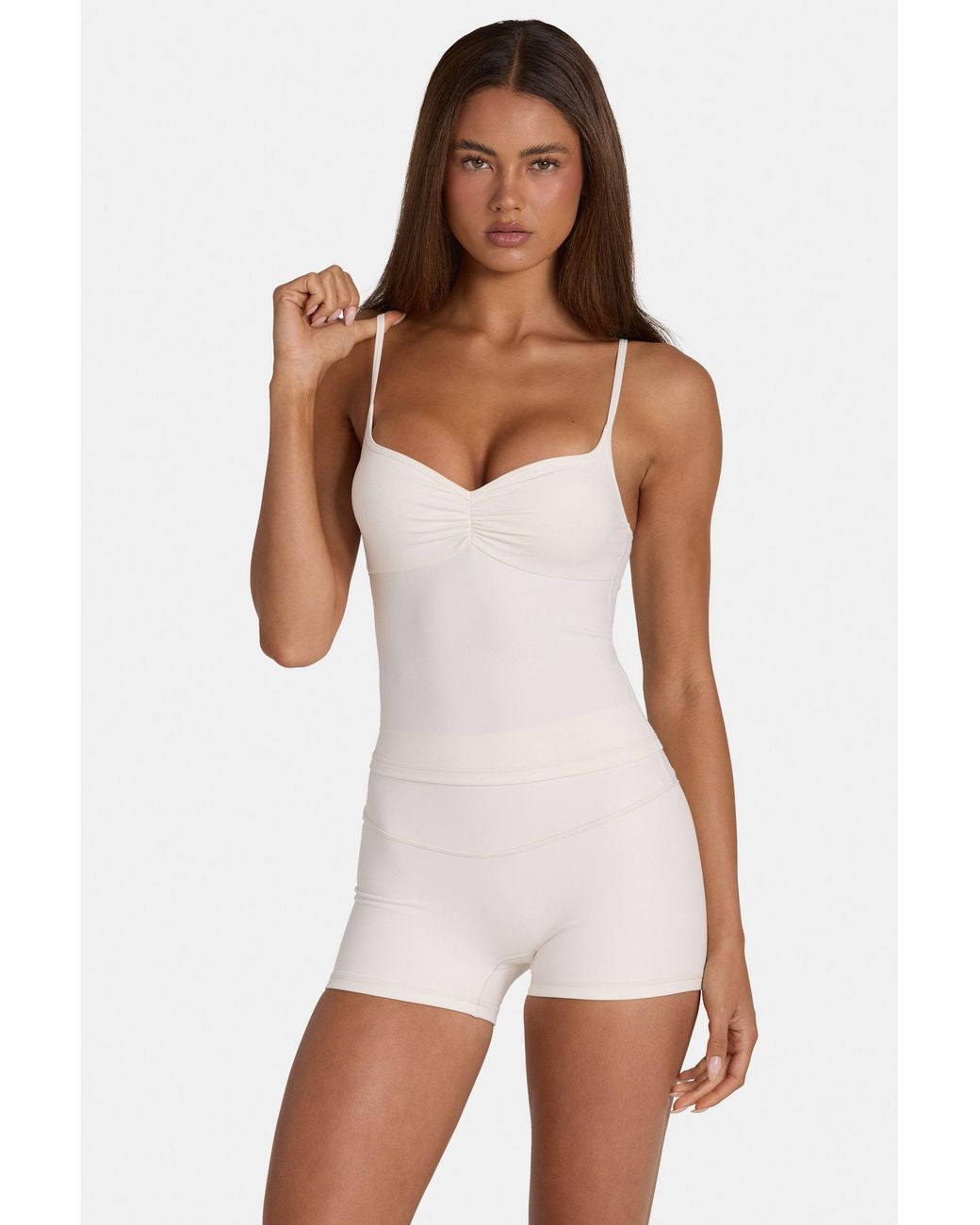 BO+TEE White Soft Active Tank Top