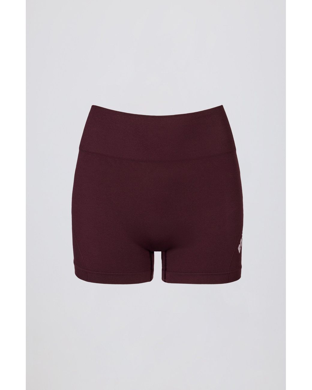 BO+TEE Red Super Sculpt Seamless Mini Shorts