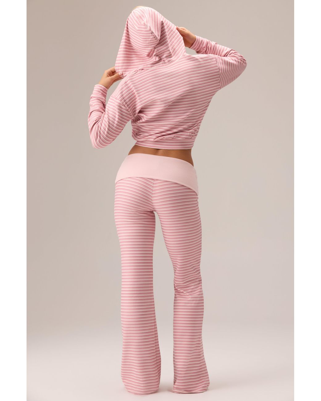 BO+TEE Purple Plush Jersey Zip-Up Hoodie