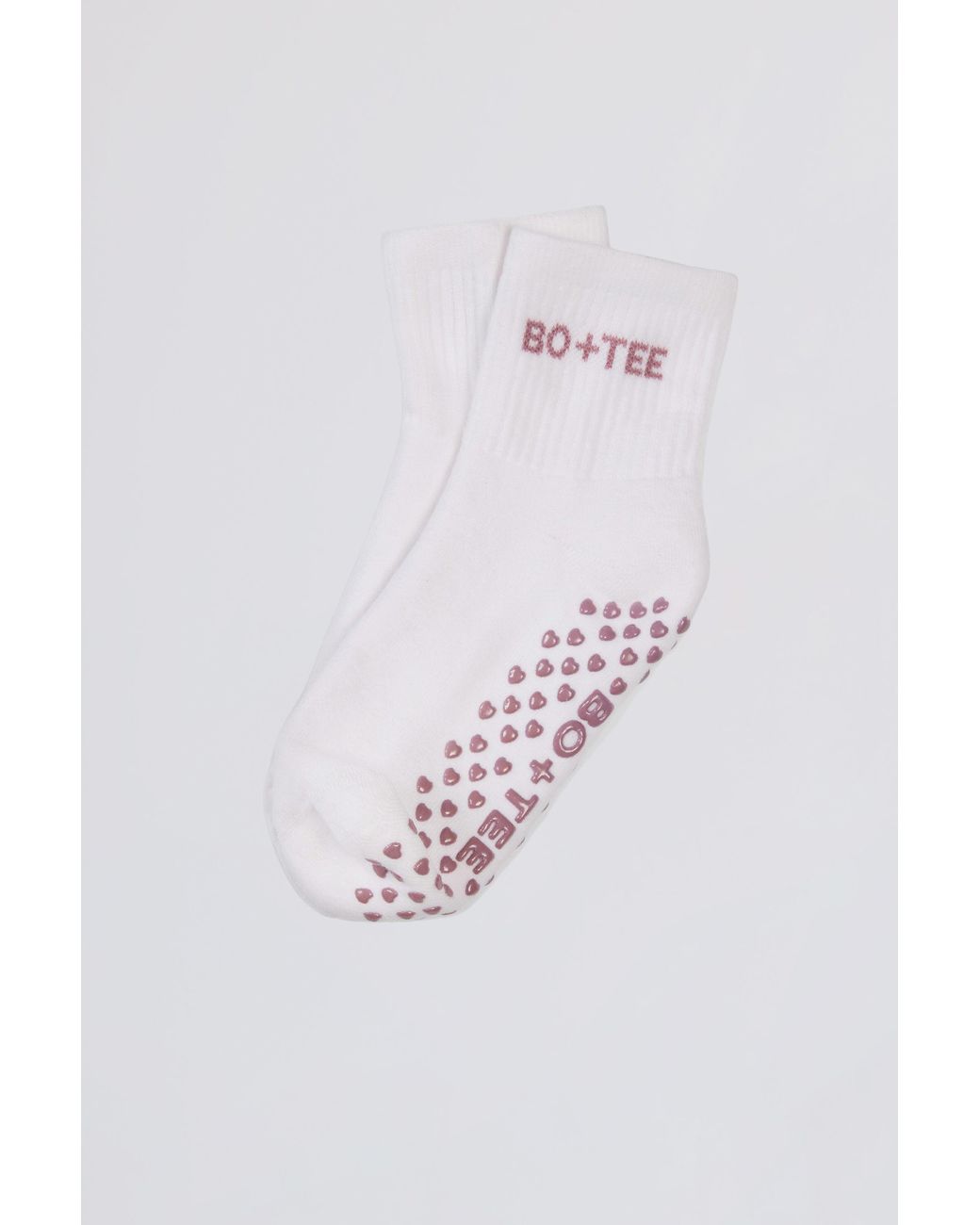BO+TEE White Pilates 2-Pack Socks Bundle