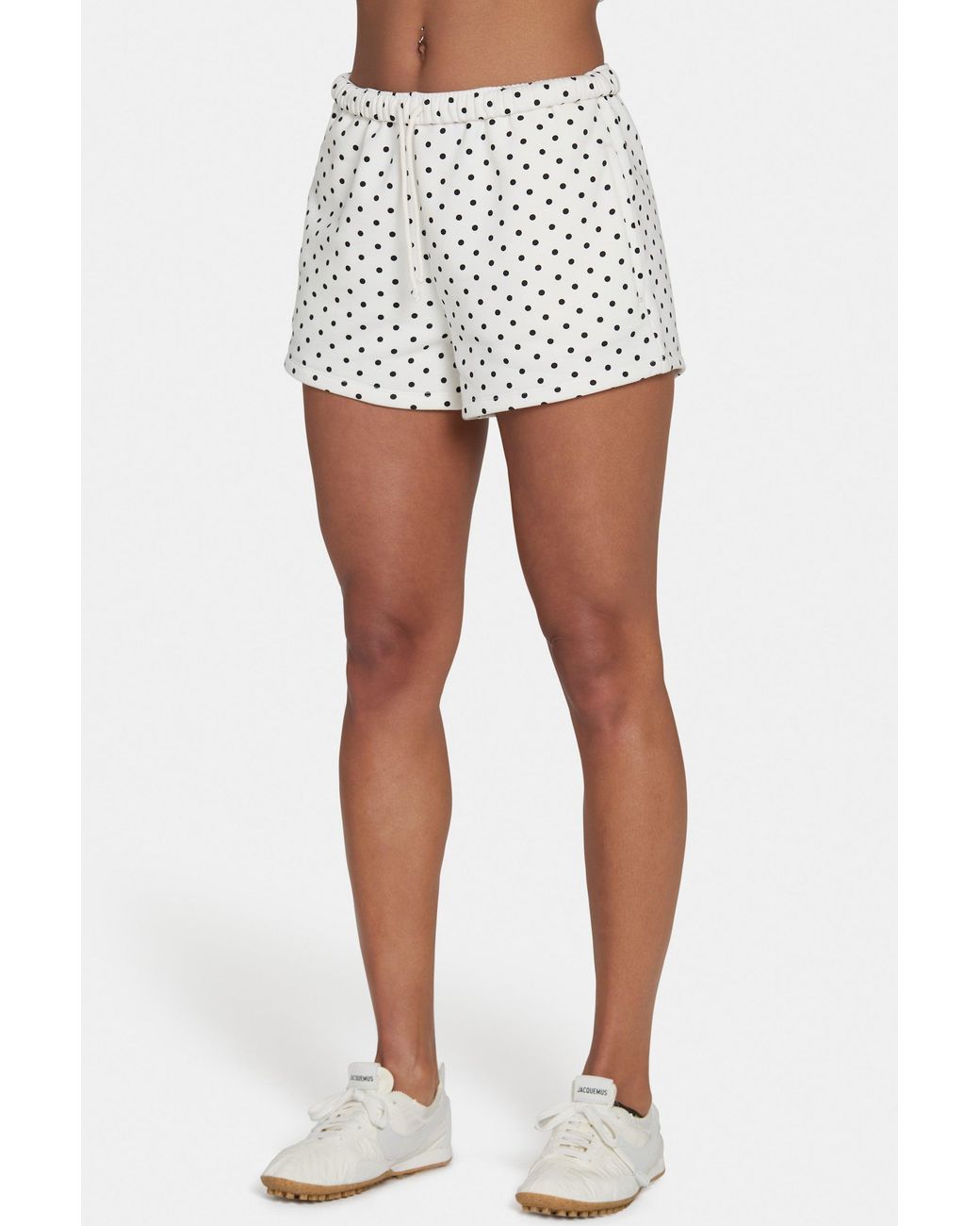 BO+TEE White Sweat Shorts
