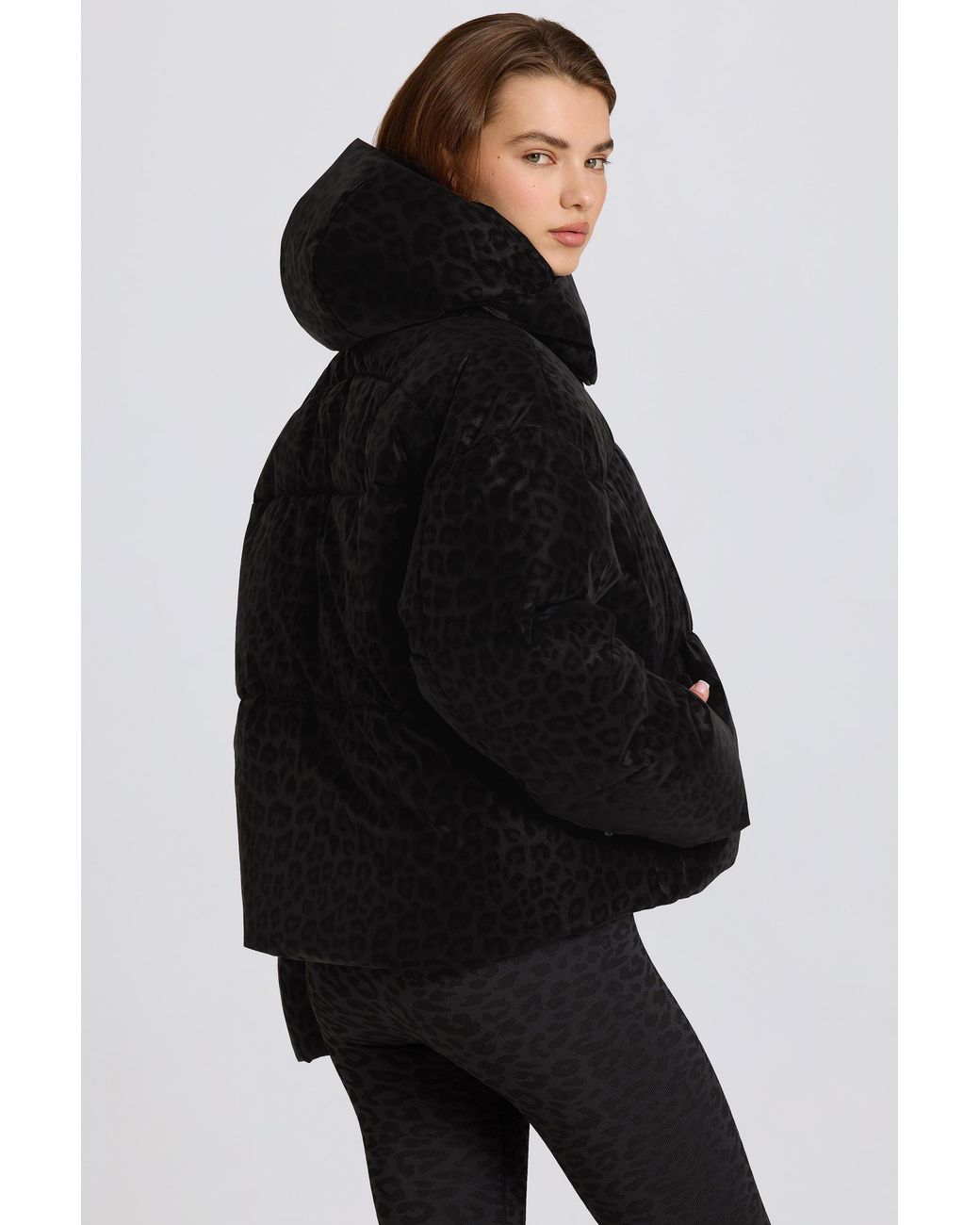 BO+TEE Black Waterproof Cropped Oversized Ski Jacket