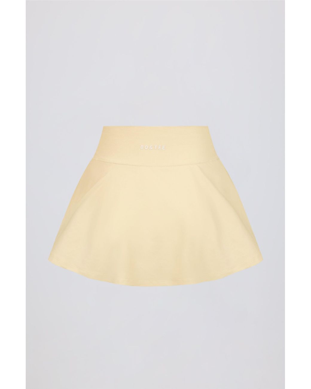 BO+TEE Yellow Soft Active Mini Skort