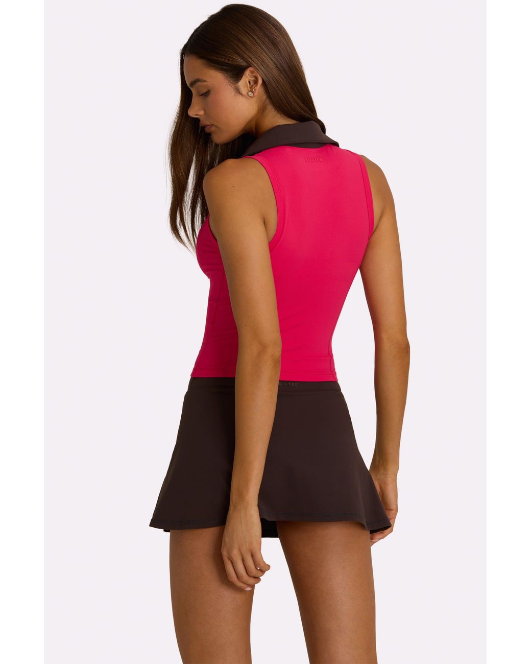 BO+TEE Brown Soft Active Mini Skort