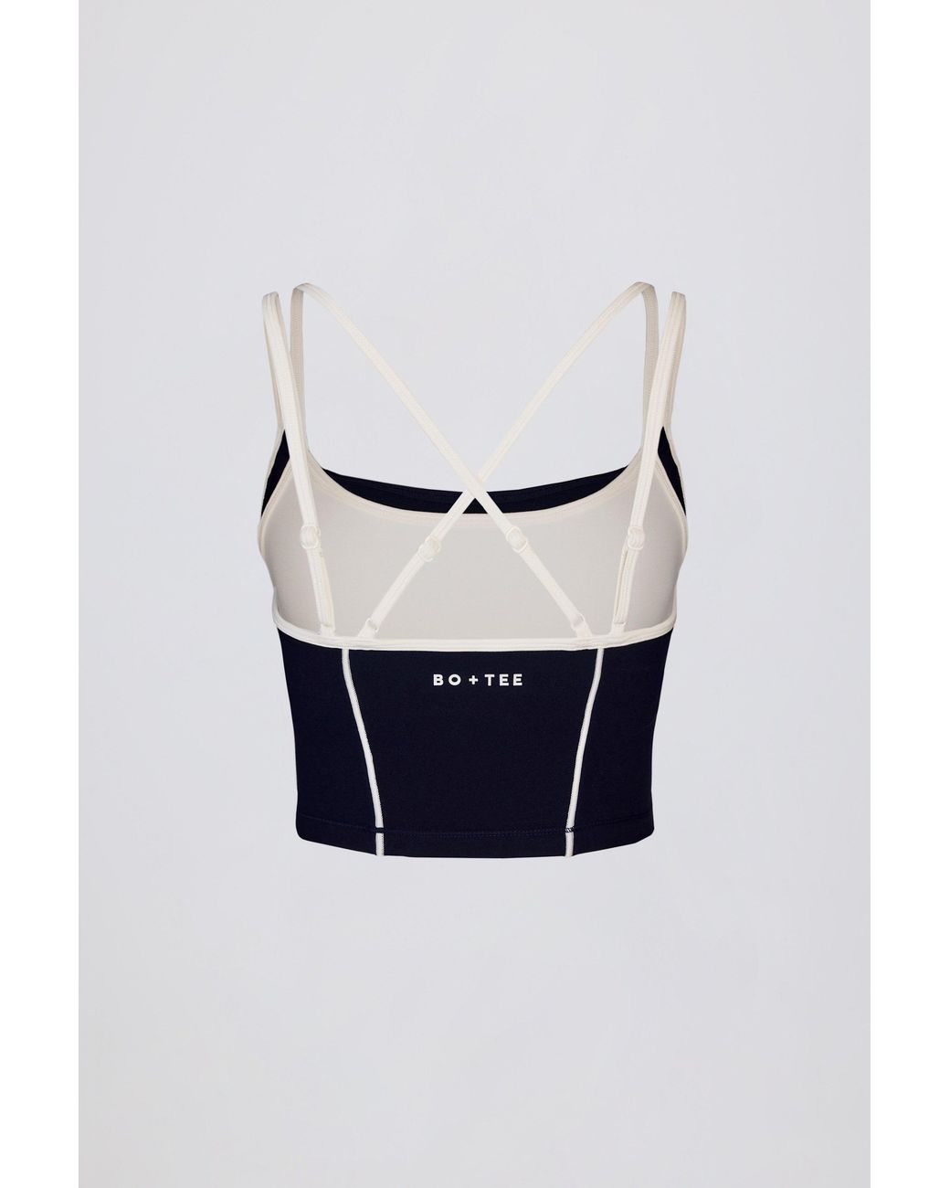 BO+TEE Blue Soft Active Layered Tank Top