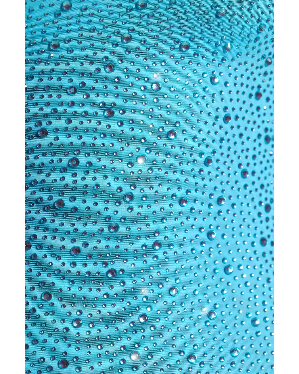 Oh Polly Blue Embellished Bodycon Mini Dress