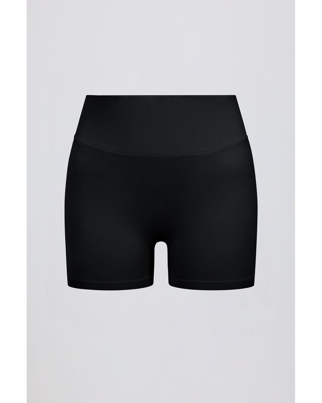 BO+TEE Black Define Luxe Mini Shorts