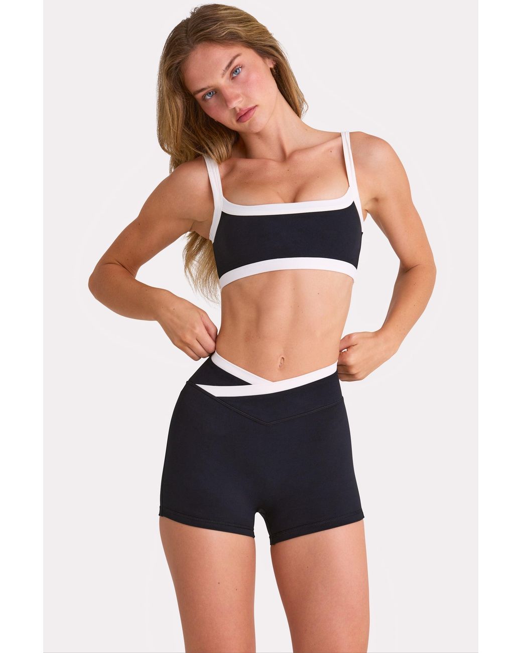 BO+TEE Black Soft Active Shorts