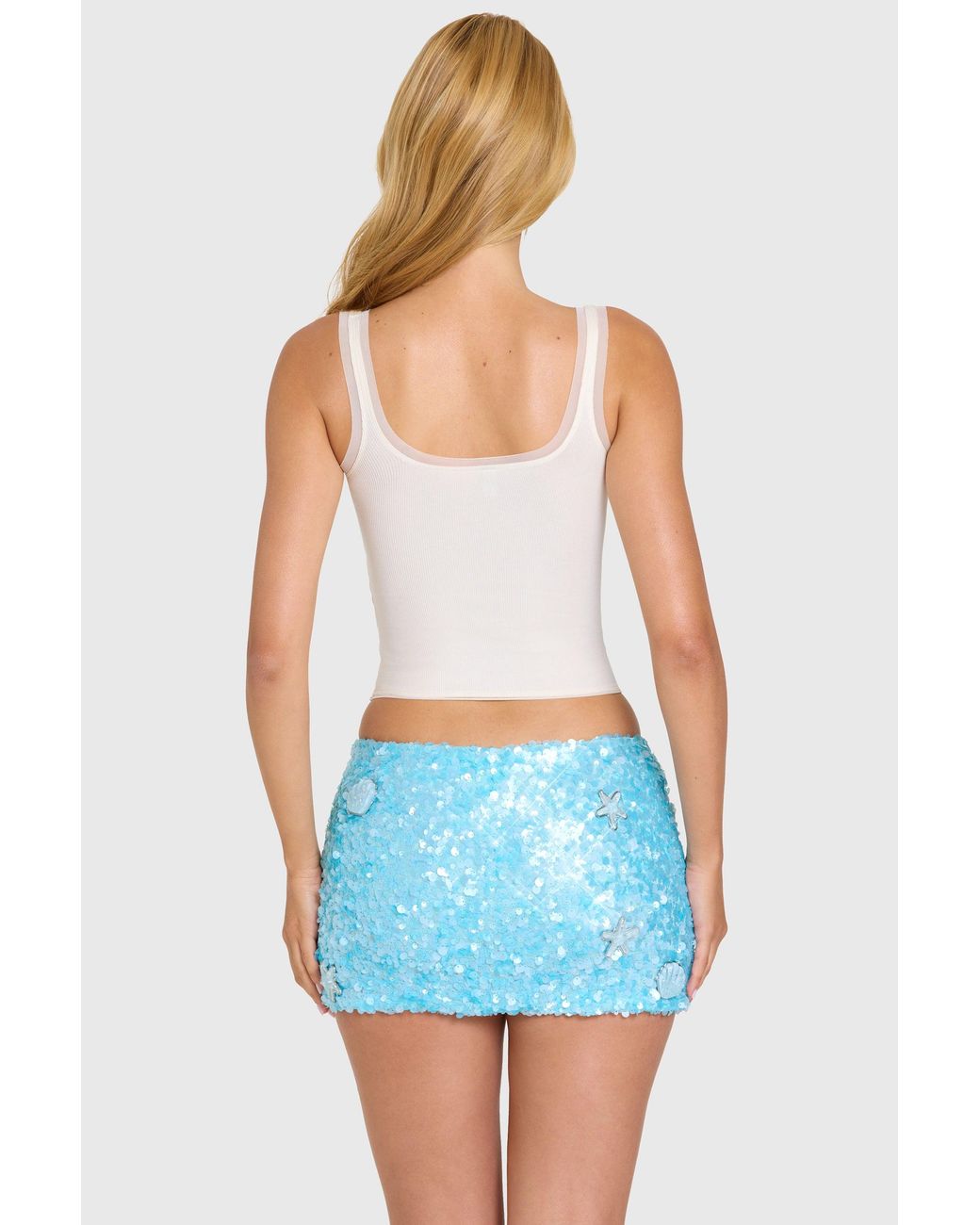 Oh Polly White Modal Tank Top