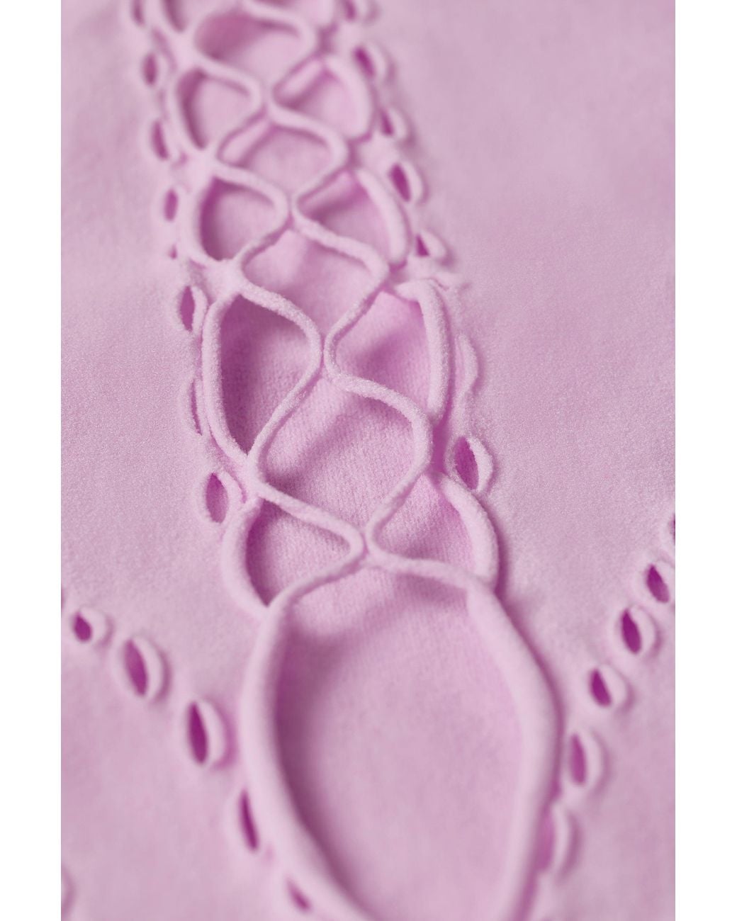 Oh Polly Pink Lace-Up Bodysuit