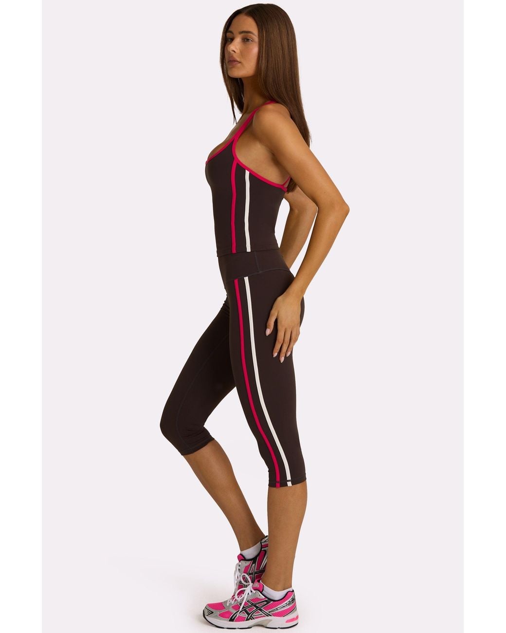 BO+TEE Brown Soft Active Tank Top