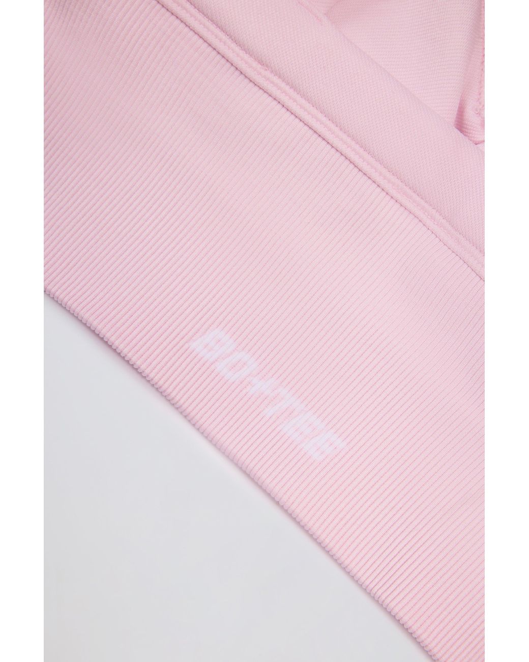 BO+TEE Pink Super Sculpt Seamless Crossback Sports Bra
