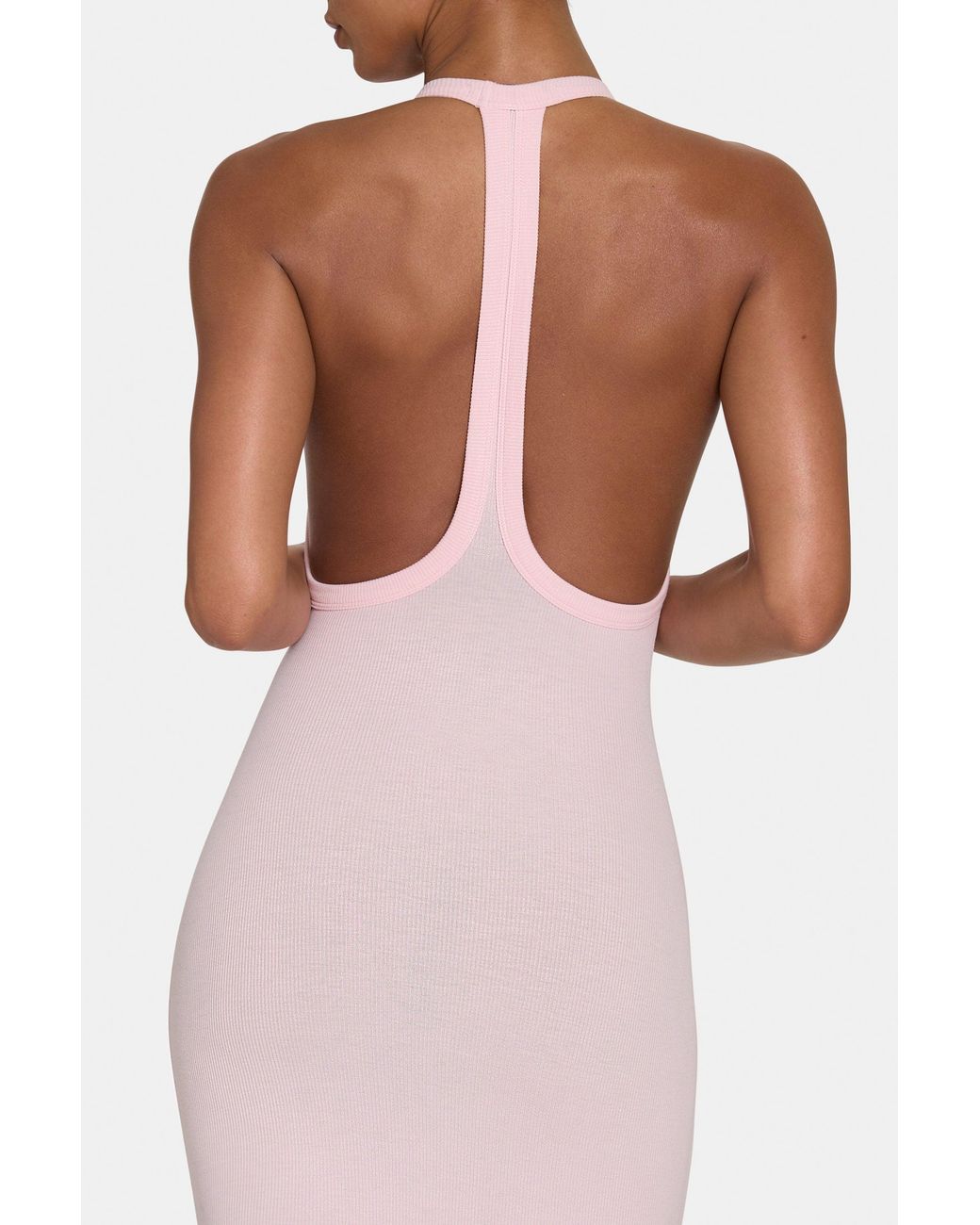 BO+TEE Pink Buttercloud Maxi Dress