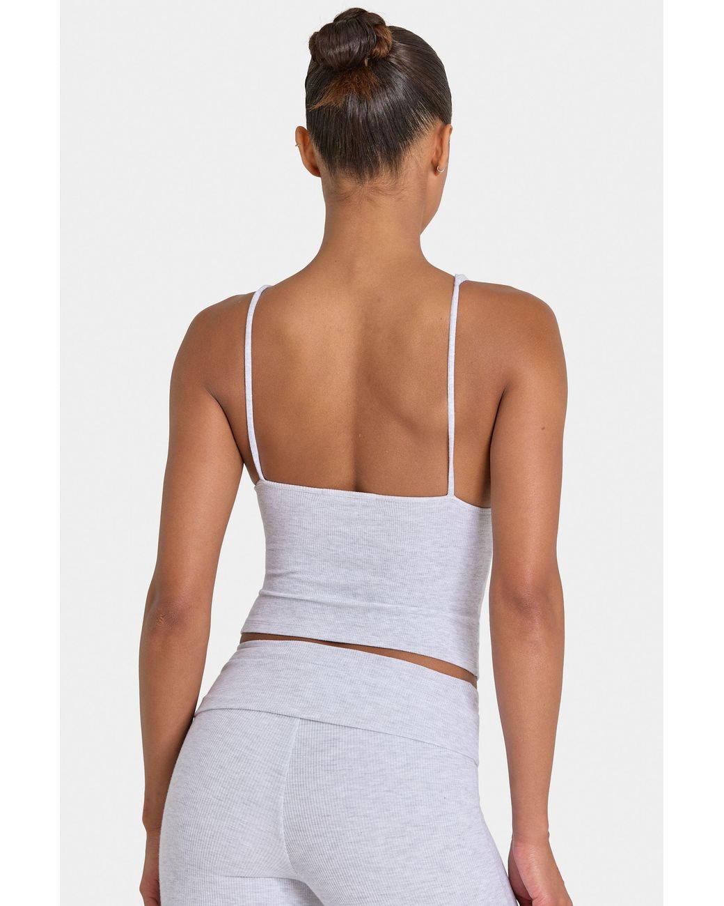 BO+TEE Gray Buttercloud Tank Top