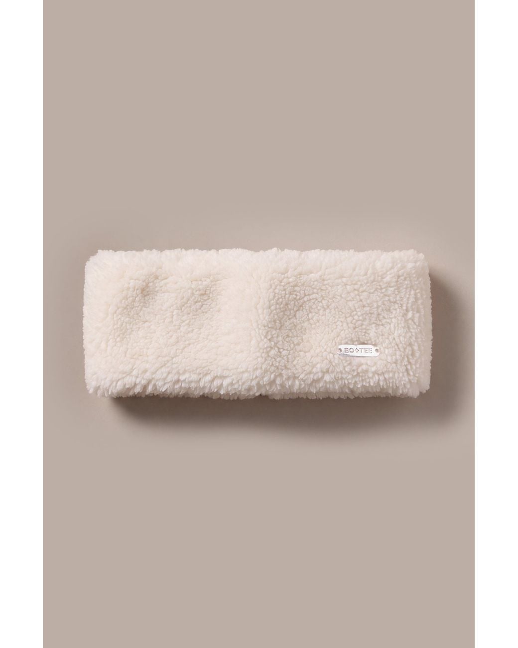 BO+TEE White Teddy Fleece Headband