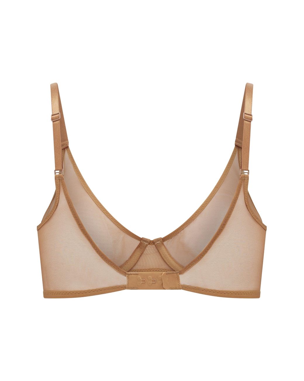 Oh Polly Natural Soft Mesh Single Layer Underwired Bra