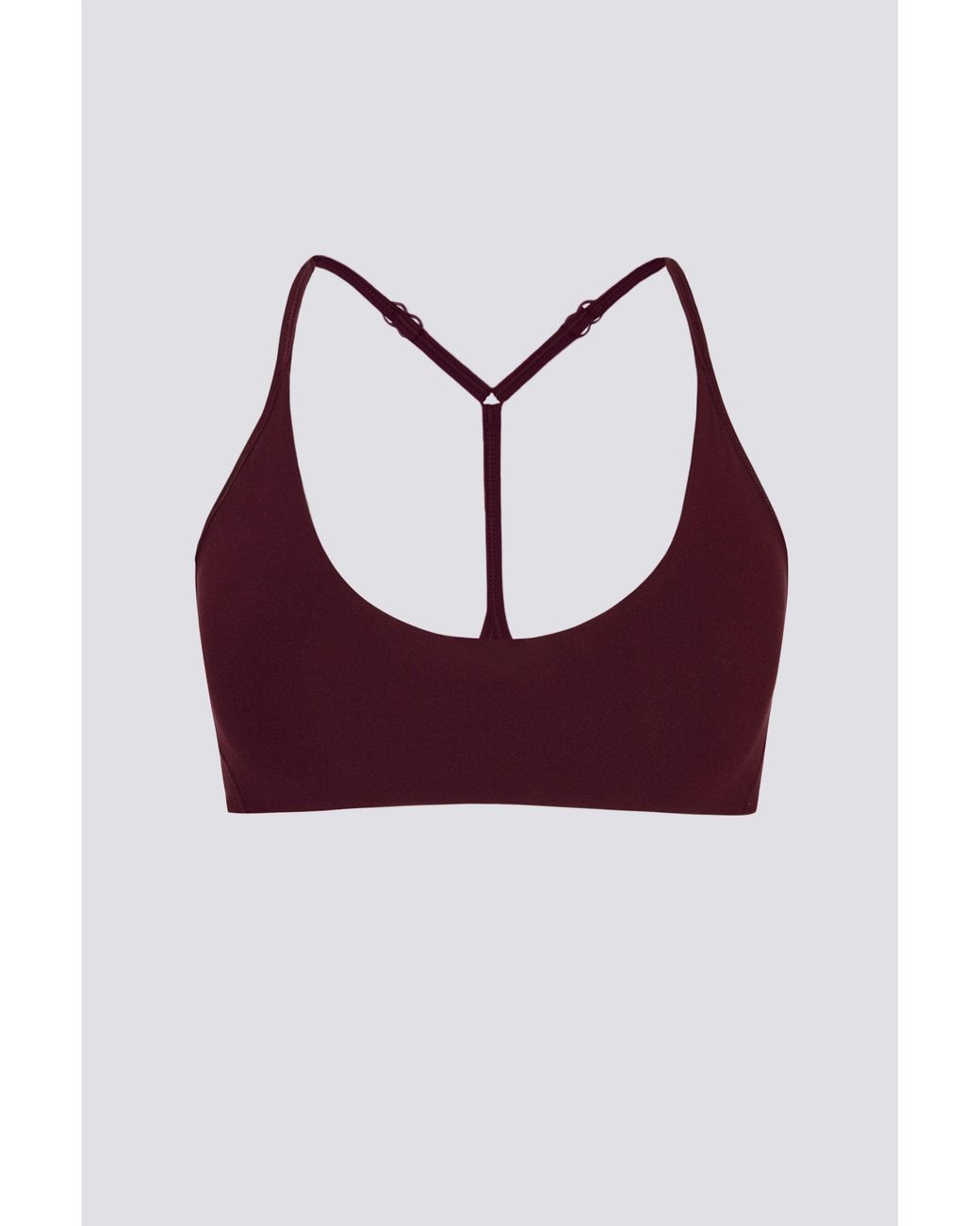 BO+TEE Red Soft Active Racerback Sports Bra