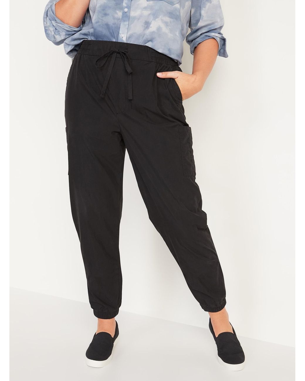 old navy tapered pants