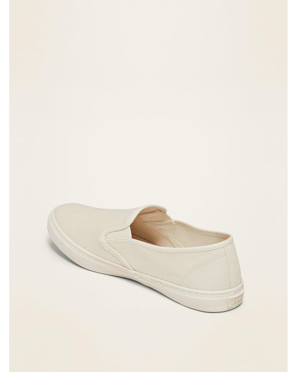 navy canvas slip on shoes womens