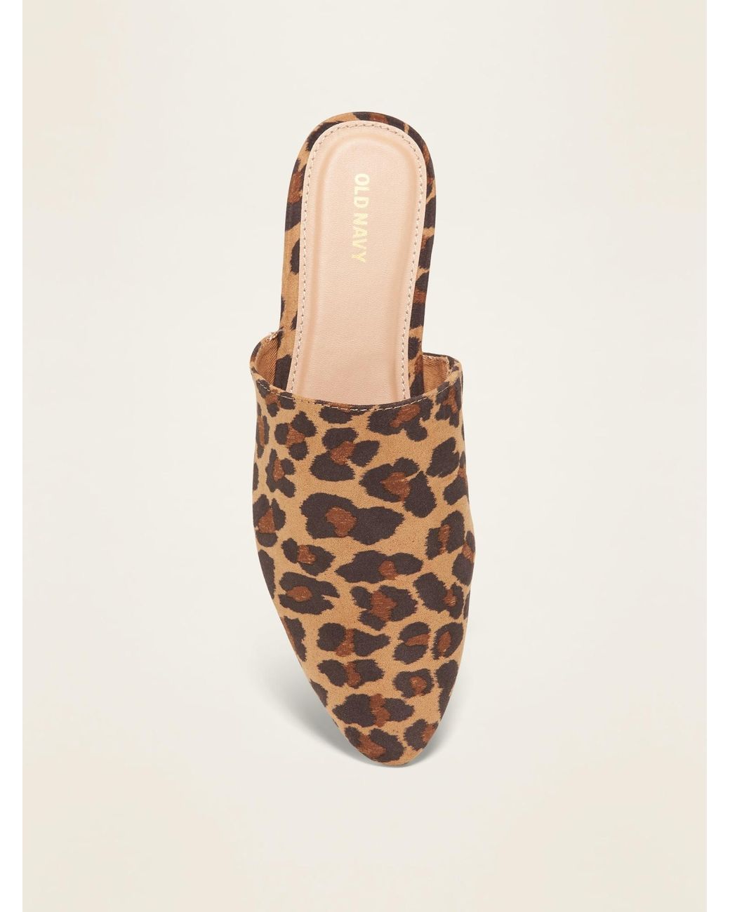 leopard flats old navy