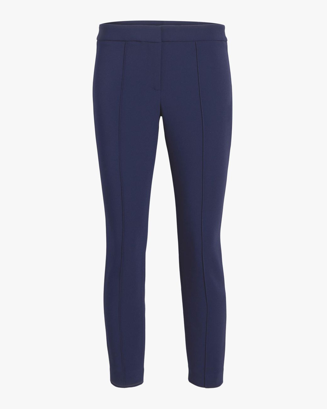 Adam Lippes Synthetic Women's Cady Stretch Cigarette Pants in Navy ...