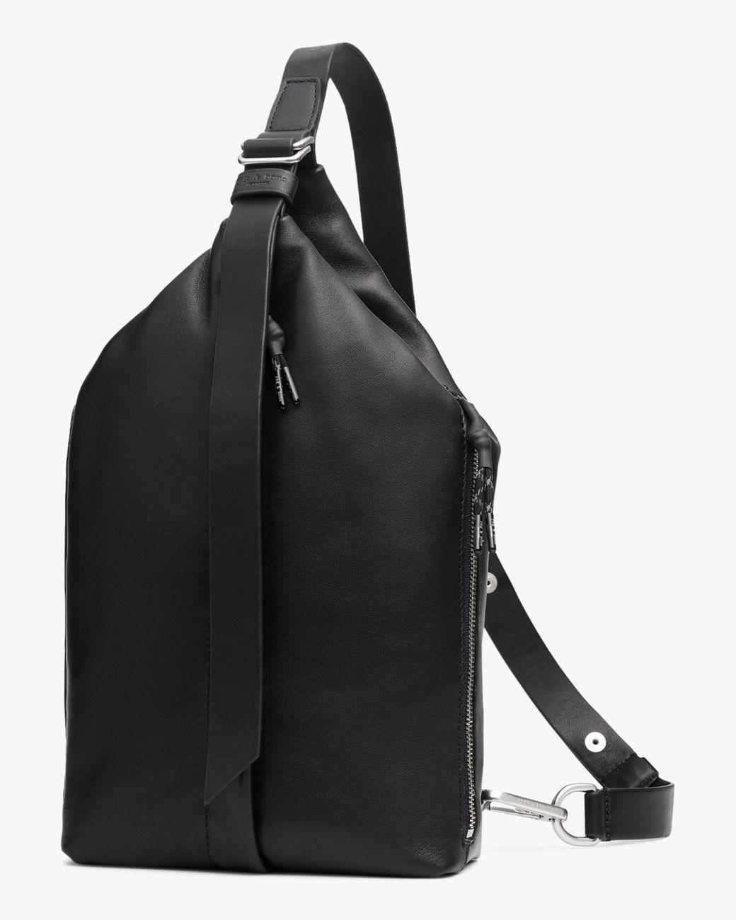 Rag & Bone Hayden Sling Leather And Recycled Materials Large