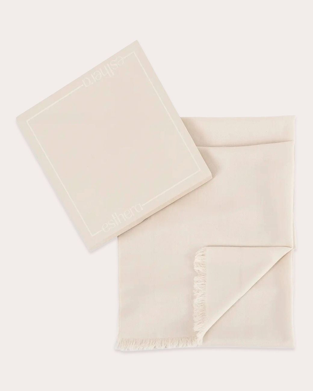 Esterah Natural Wool Scarf