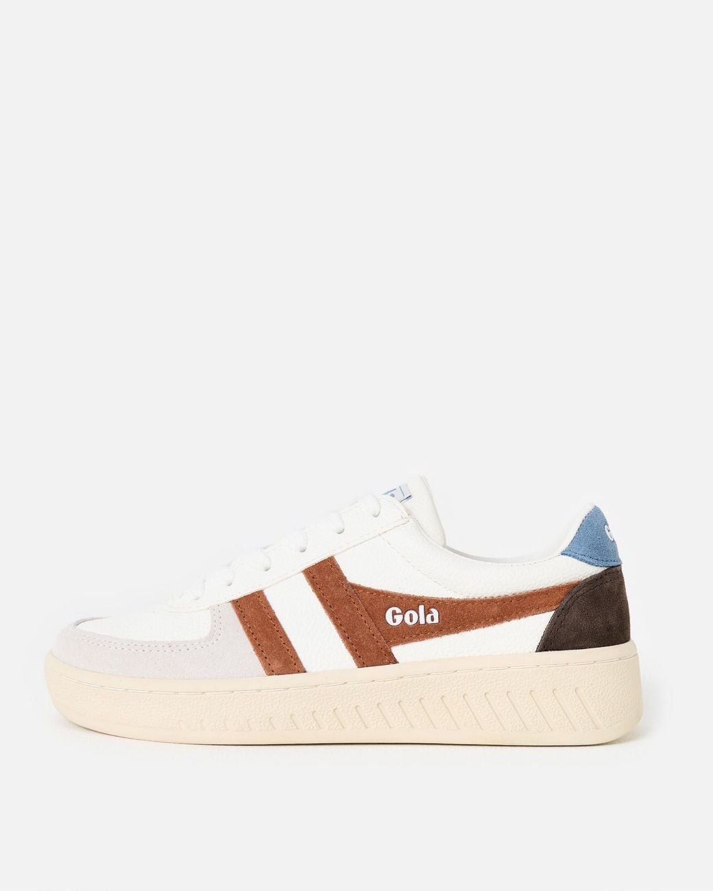 Gola Multicolor X Ob Exclusive Grandslam Trident Umber Trainers, Size 3