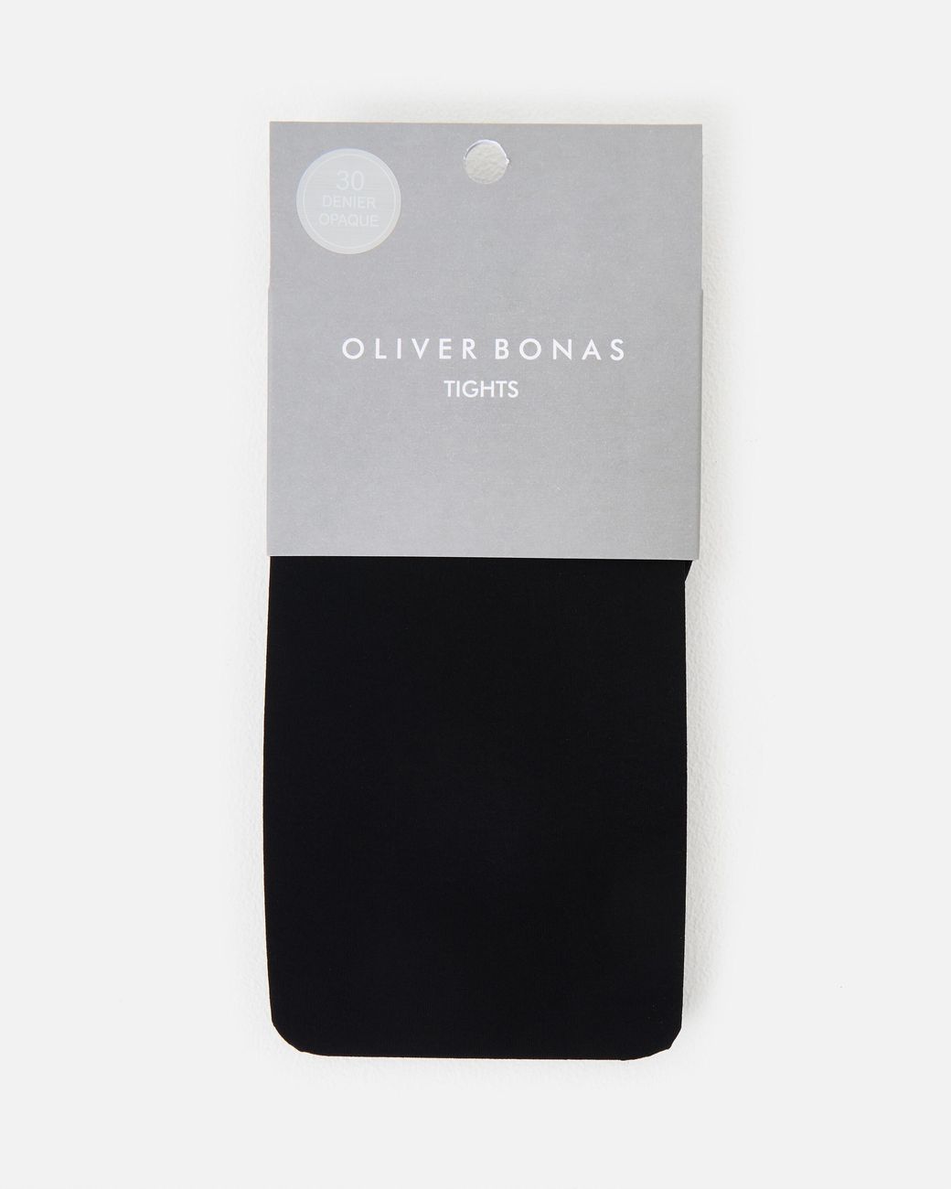 Oliver Bonas White 30 Denier Opaque Tights