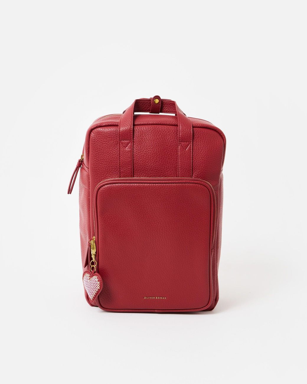 Oliver Bonas Red Mami Cherry Backpack