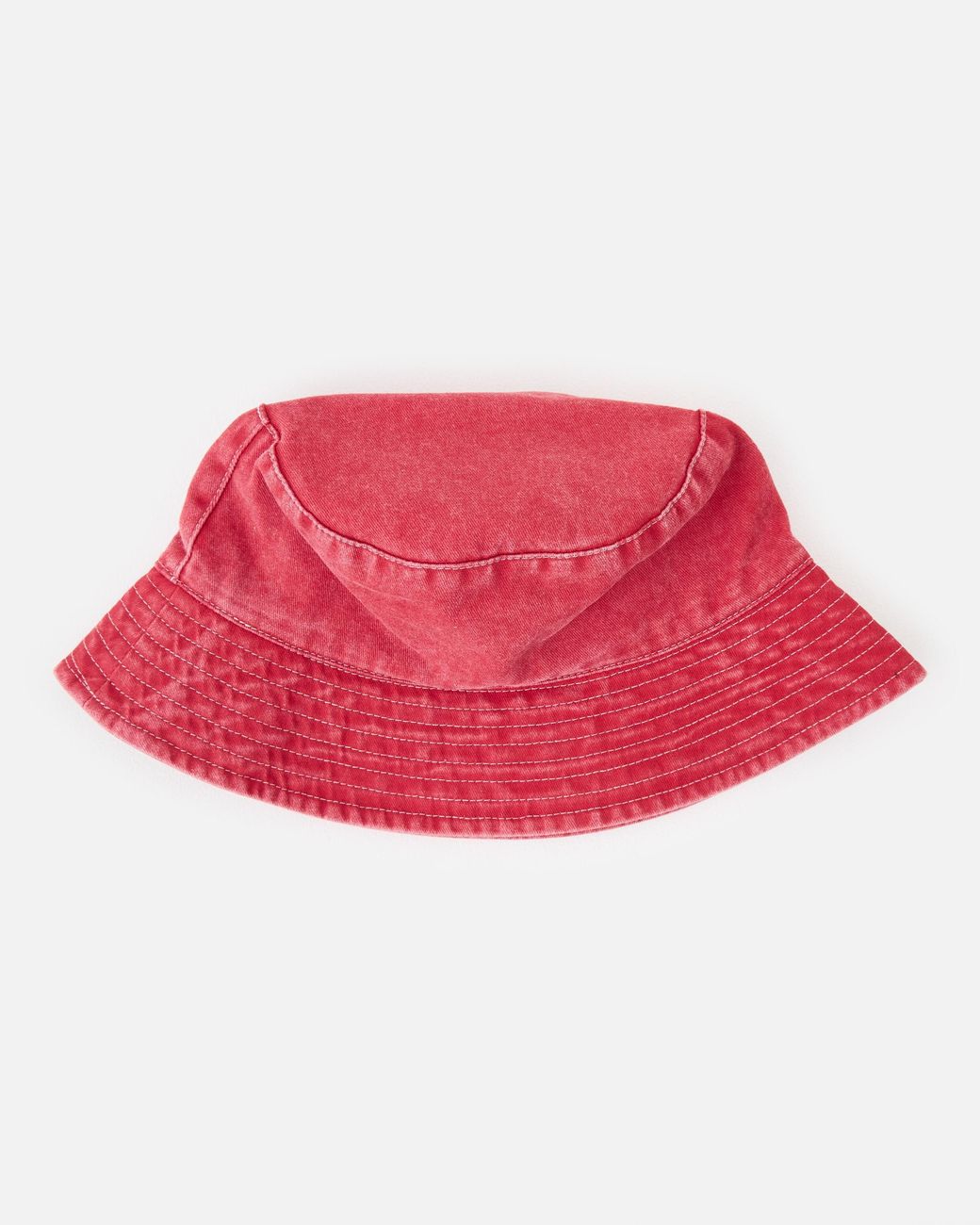 Oliver Bonas Red Washed Bucket Hat