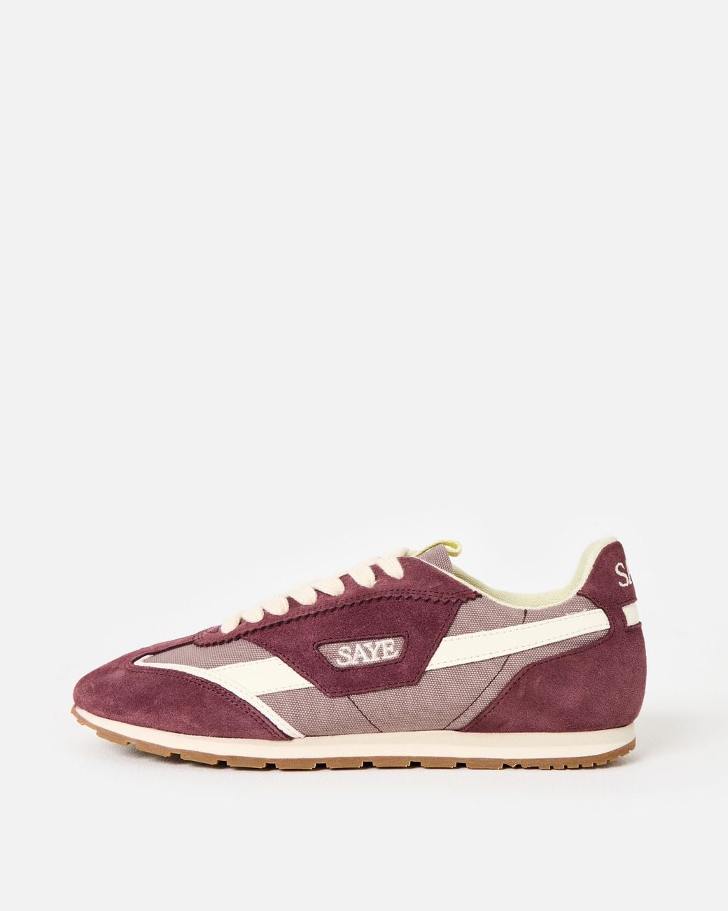 SAYE Pink M68 Track Plum Trainers, Size 4