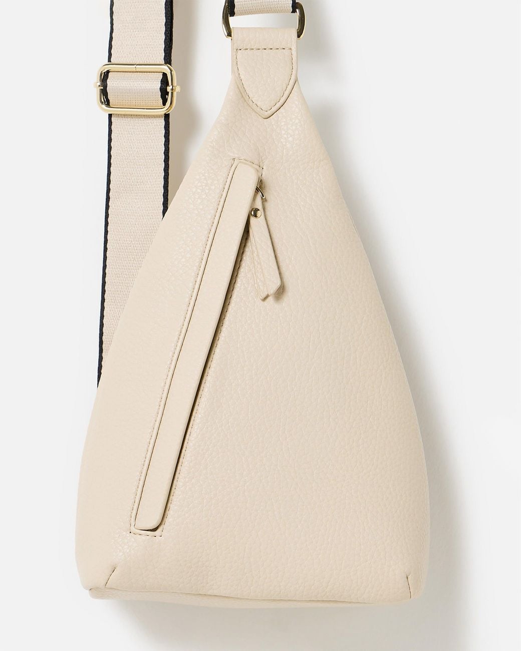 Oliver Bonas Natural Brooke Crossbody Belt Bag
