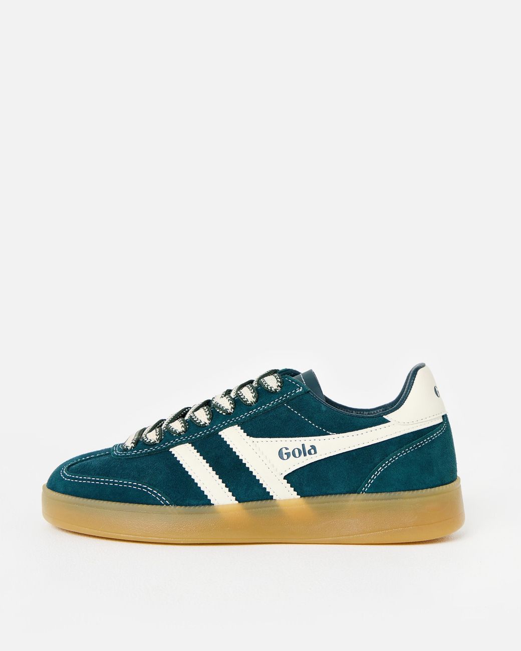 Gola Blue Viper 78 & White Trainers, Size 4