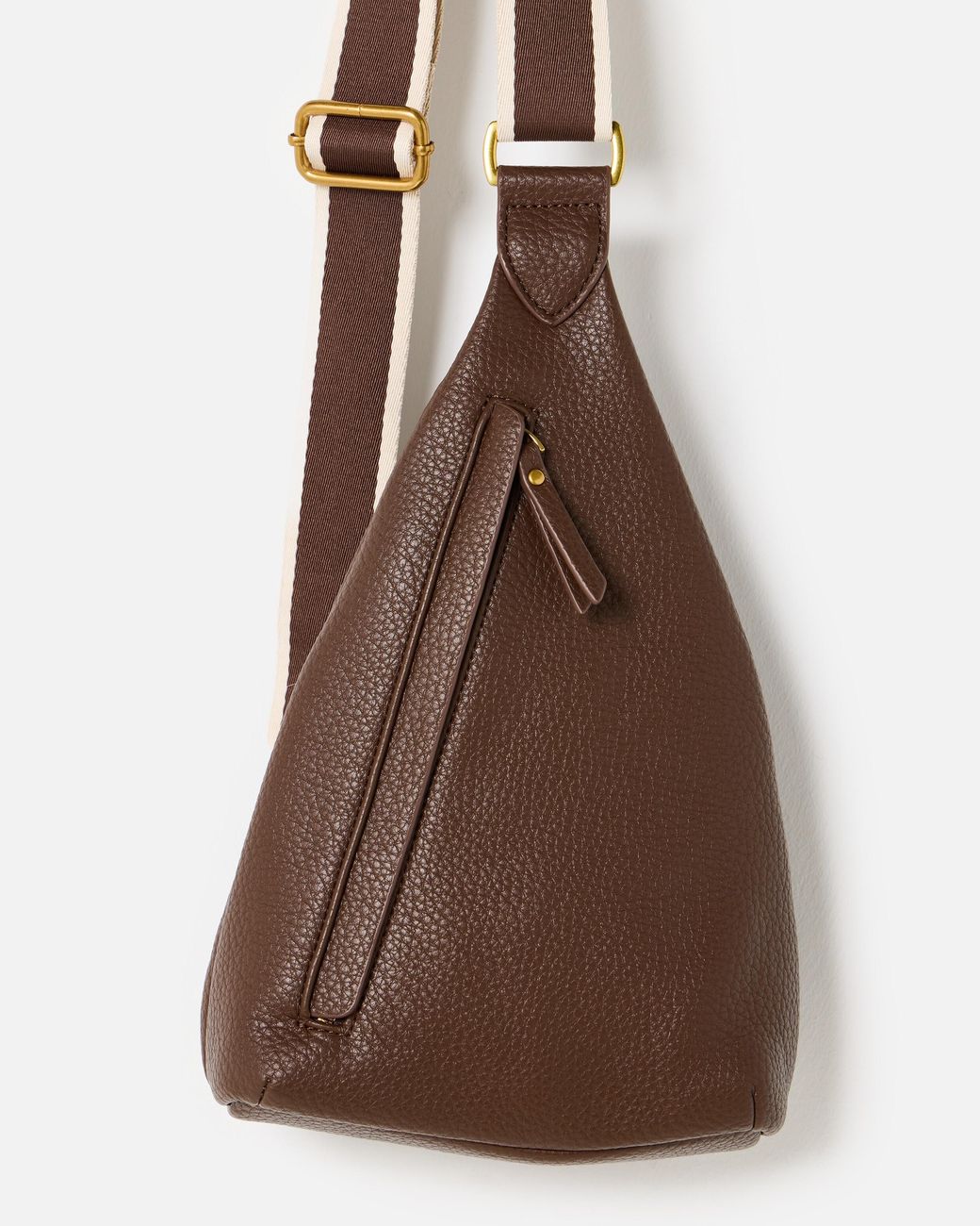 Oliver Bonas Brown Brooke Chocolate Belt Bag