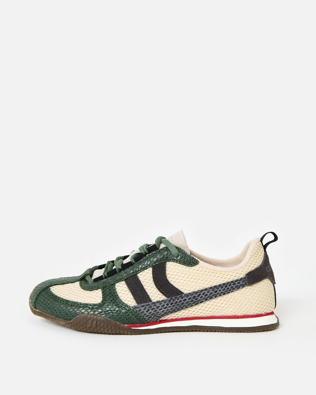 Coolway Multicolor Nilo Bob Green Trainers, Size 4