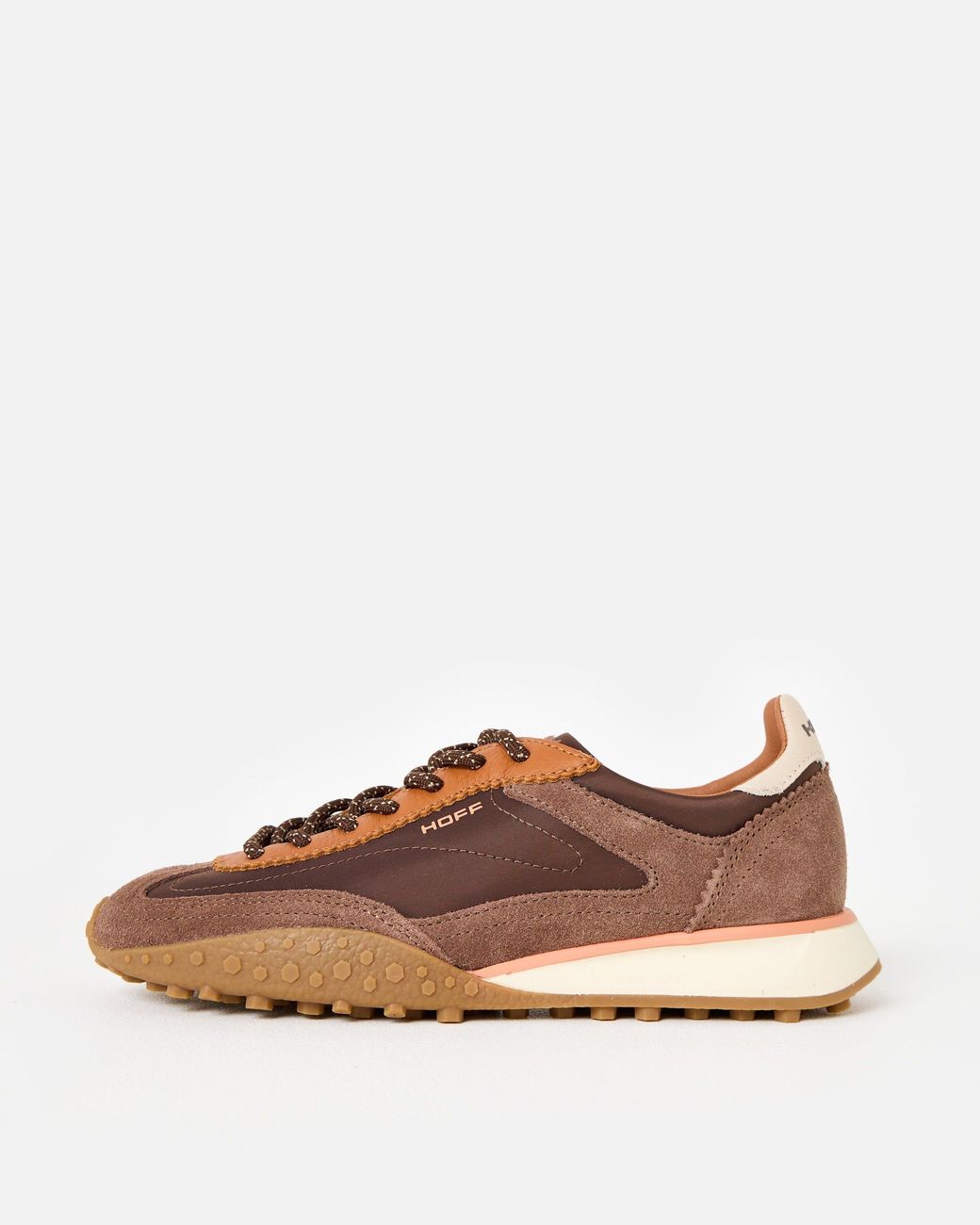 HOFF Brown Bridge Mkii Dark Trainers, Size 3