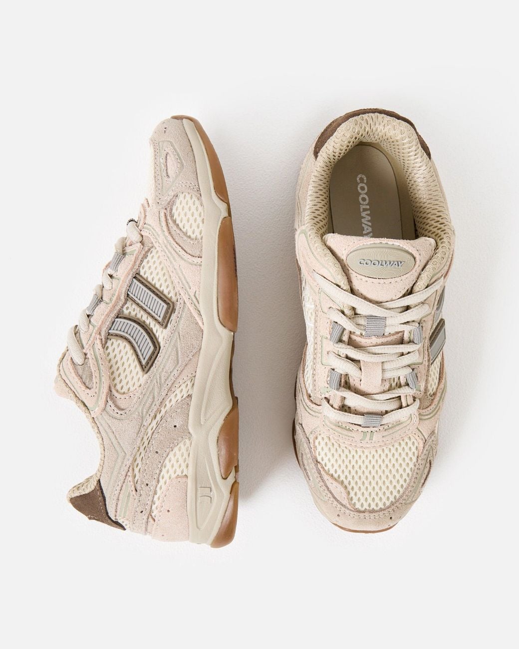 Coolway Natural Smoke Trainers, Size 5