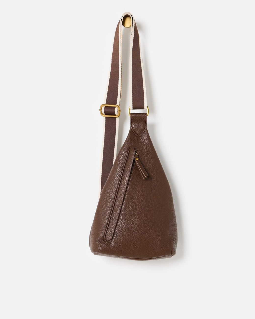 Oliver Bonas Brown Brooke Chocolate Belt Bag