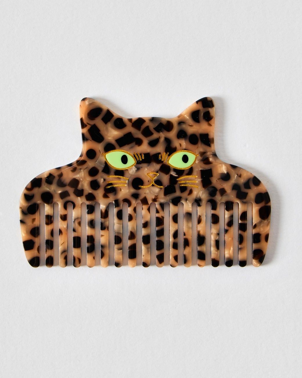 Oliver Bonas Brown Zendaya Tort Cat Hair Comb