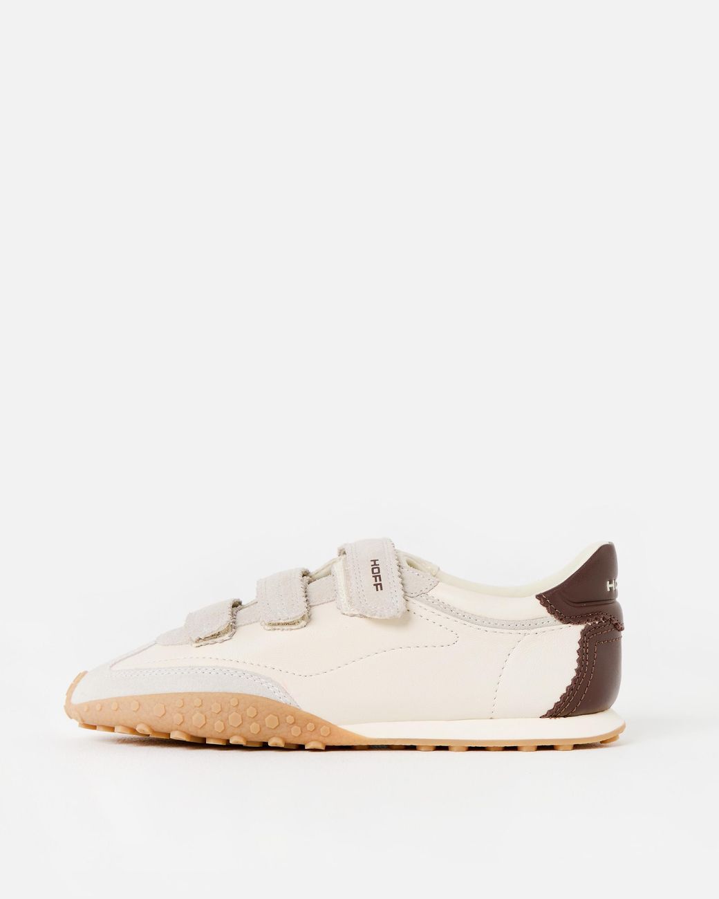 HOFF White Bridge Velcro Trainers, Size 4